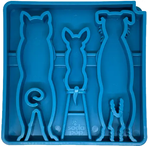 Sodapup Waiting Dogs Design Etray – Blue