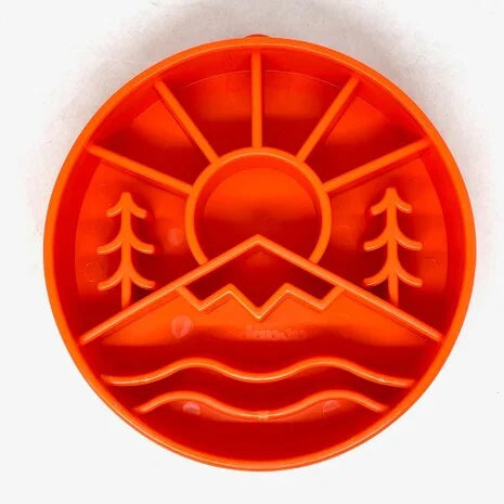 Sodapup Great Outdoors Ebowl Slow feeder – Orange
