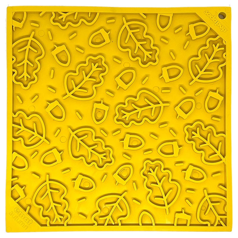 Sodapup Lickmat Autumn Design Large – Yellow