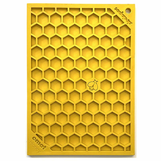 Sodapup Lickmat Honeycomb – Yellow