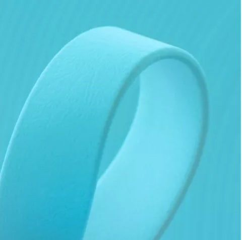 Halsband licht blauw 40-50 cm